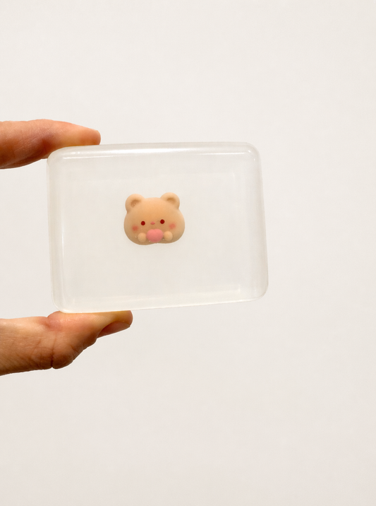 savon transparent animal kawaii soap hit