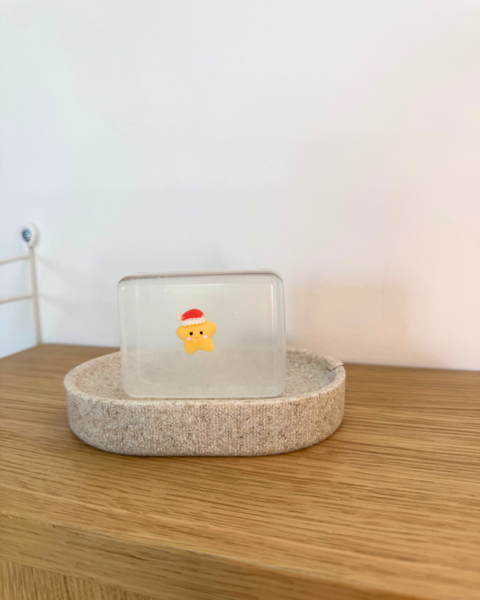 savon transparent étoile de noel Soap Hit