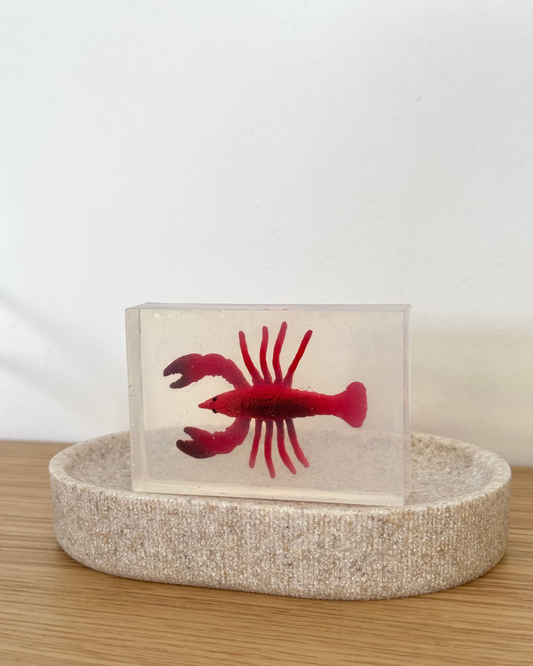 savon transparent avec homard Soap Hit