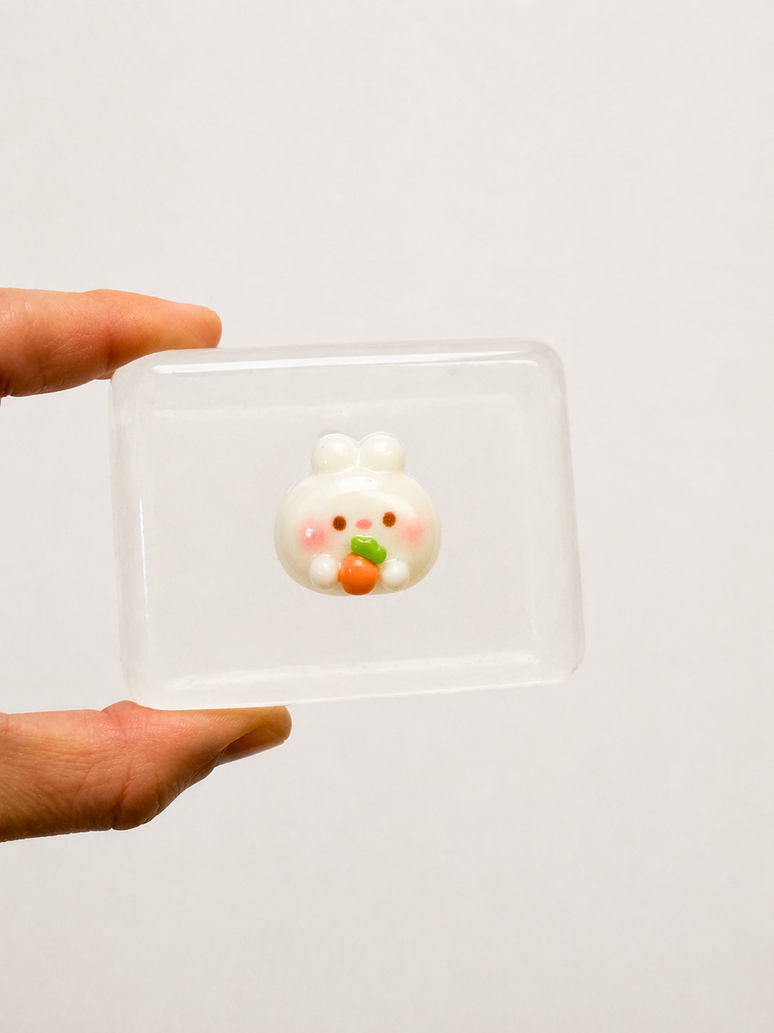 Savon transparent lapin kawaii soap hit