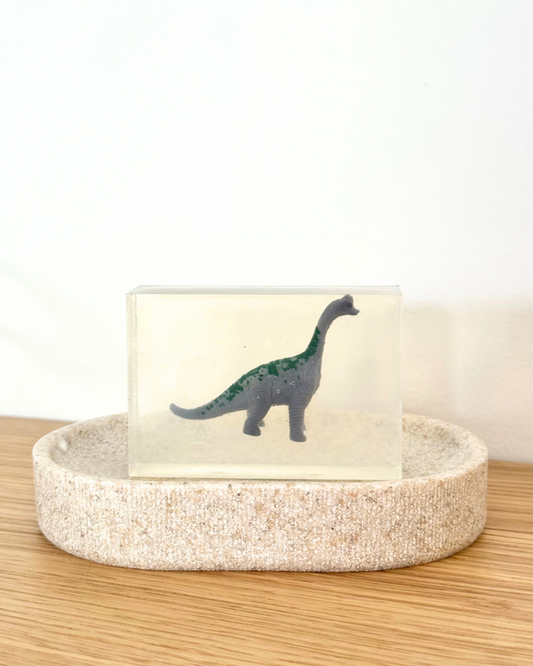 savon transparent diplodocus soap hit