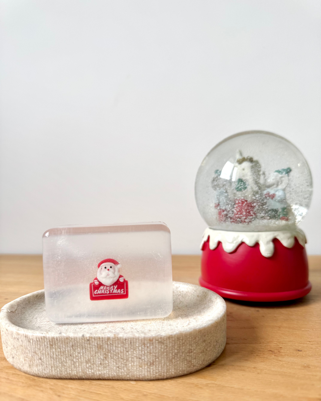 savon transparent avec Père Noël Soap Hit