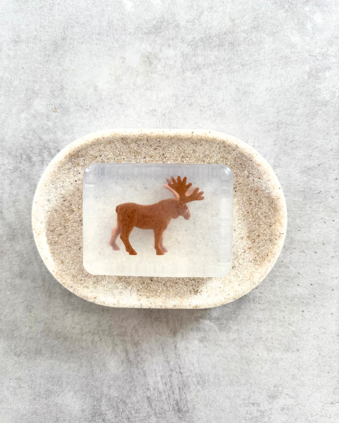 savon transparent avec rennes pour enfant Soap Hit