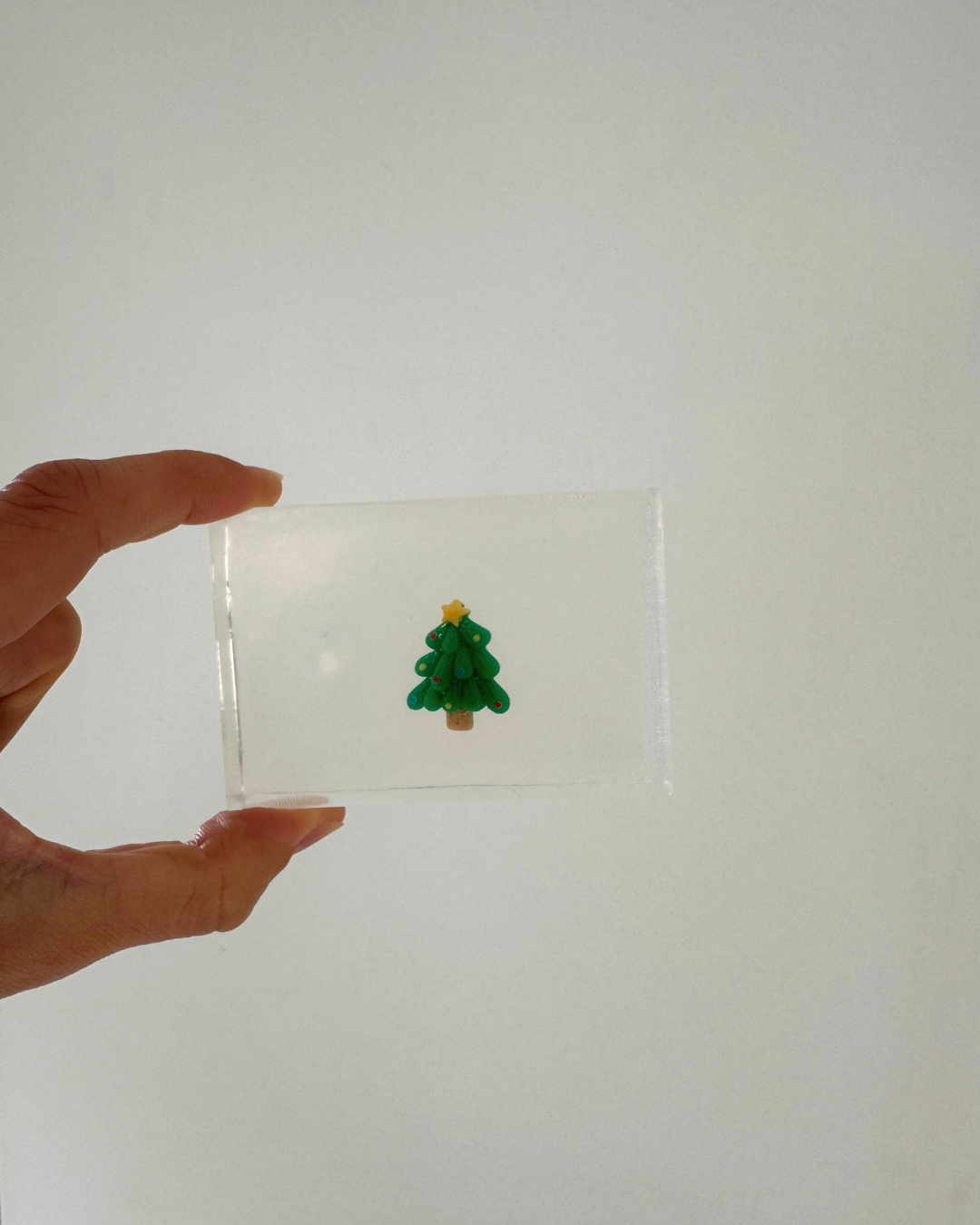 savon transparent sapin de  noel Soap Hit